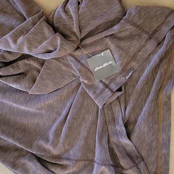 EDDIE BAUER CONTOUR LONG SLEEVE HENLEY SHIRT - Picture 8 of 9